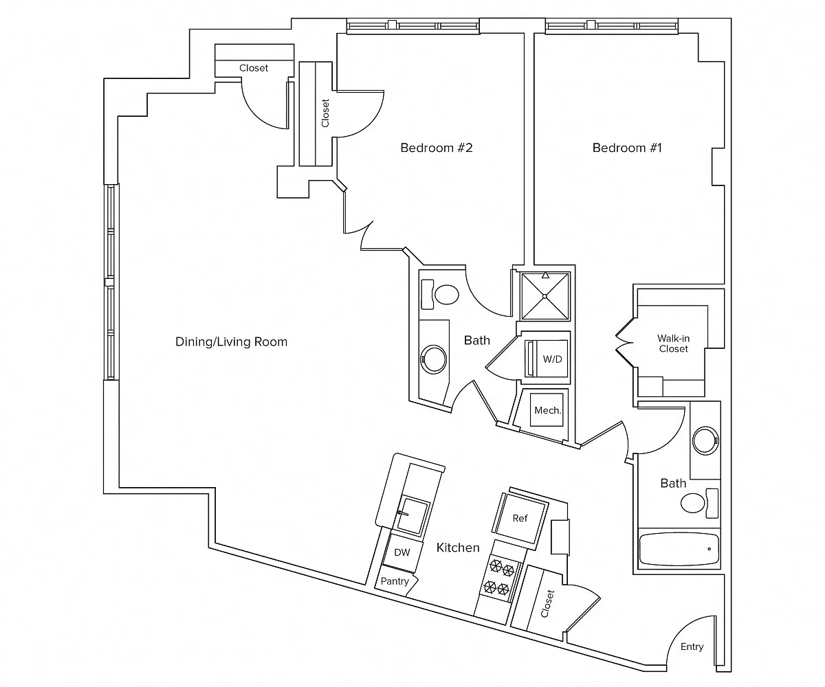 Floor plan B7