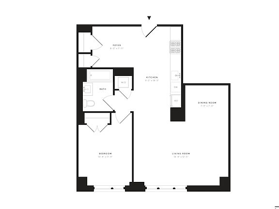 2nd image of 535 W 43rd St N #1D