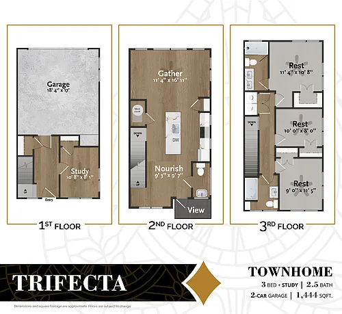 Floor plan Trifecta