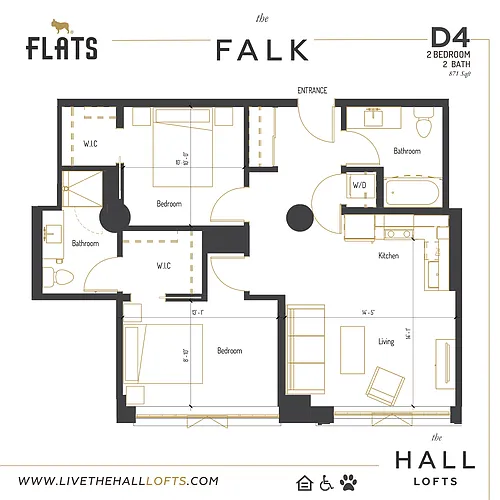 Floor plan D4