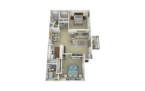 Floor plan B2R