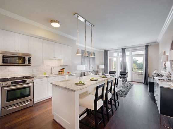 Elegant raised-panel wood cabinetry