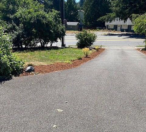 Driveway looking at 44th Ave W