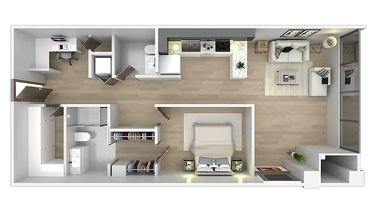 Floor plan A6