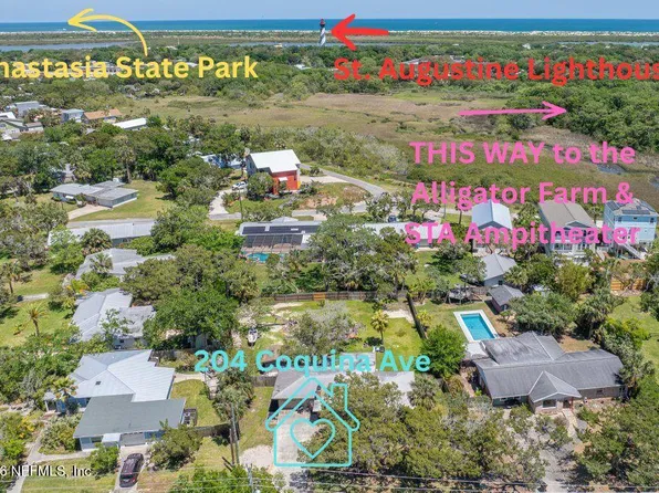 204 COQUINA Avenue, St. Augustine Beach, FL 32080