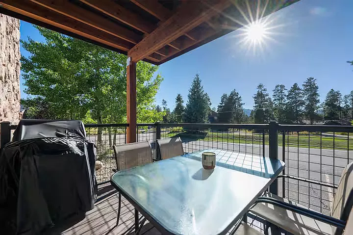 Deck with Mountain Views