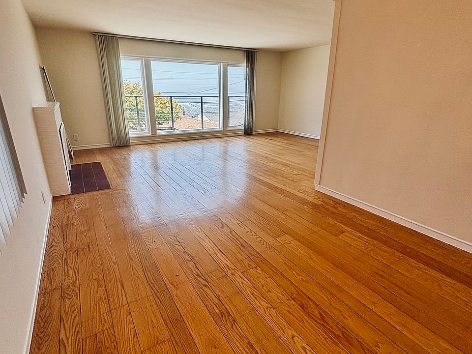 Enjoy bay and Golden Gate Bridge views from spacious living areas.