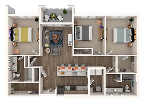 Floor plan THE MIDDLEBURY
