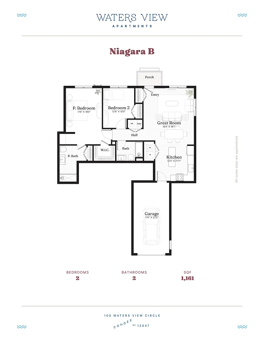 Floor plan Niagara B