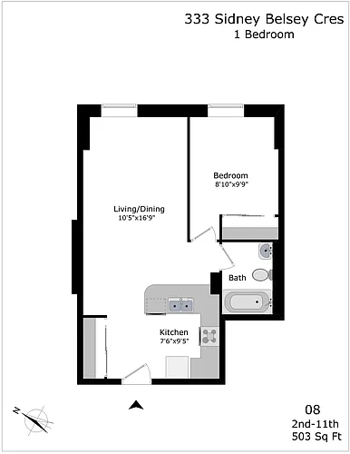 Floor plan 50123A-507