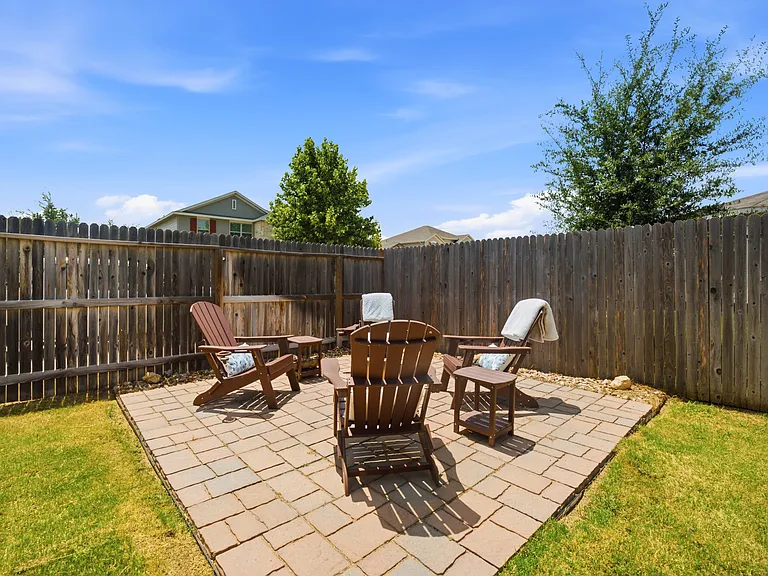 Back patio
