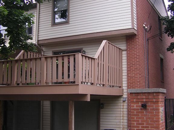 Back of unit