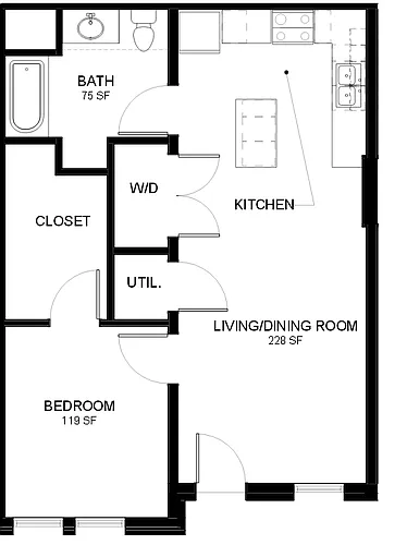 Floor plan Lockerbie30