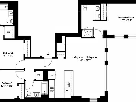 2nd image of 146 Pierrepont St APT 17D