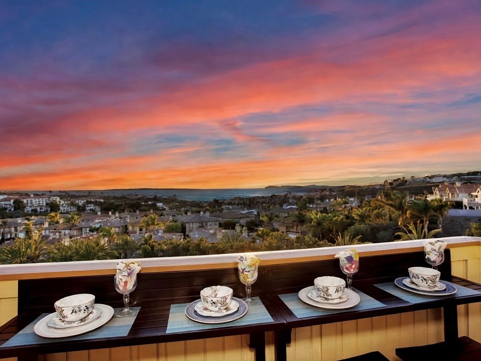 Dine alfresco from your private balcony