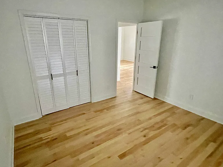 Downstairs bedroom closet space