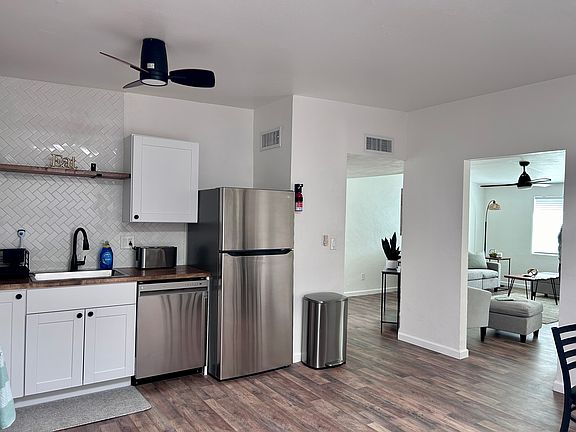 Open Floor plan wish living room view from kitchen.