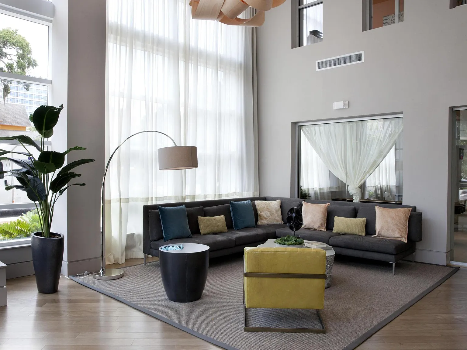 Furnished 2 Bedroom 2 Bath, Corner Unit with Wrap Around Balcony with Water and City Views — Photo 1