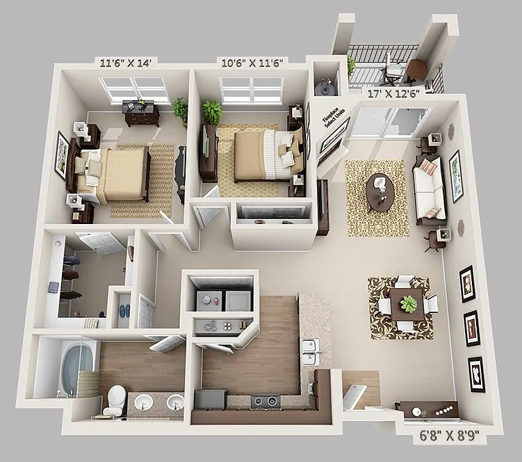 Floor plan Breckenridge