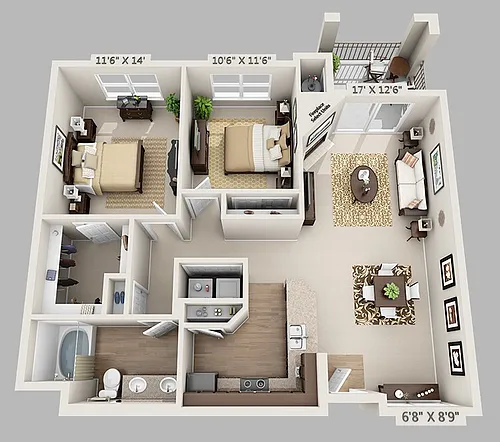 Floor plan Breckenridge