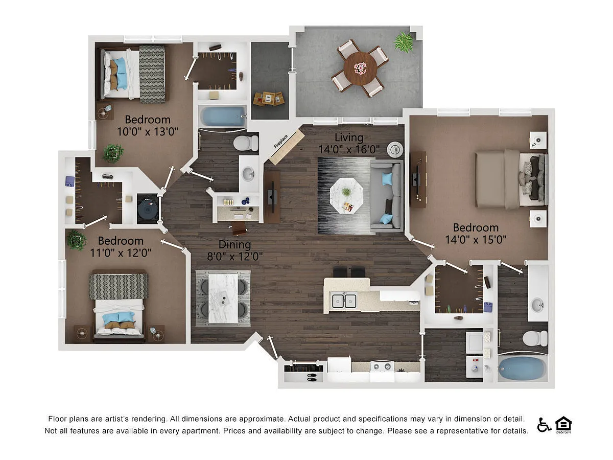 Floor plan The Grove (Renovated)