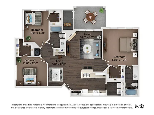Floor plan The Grove (Renovated)