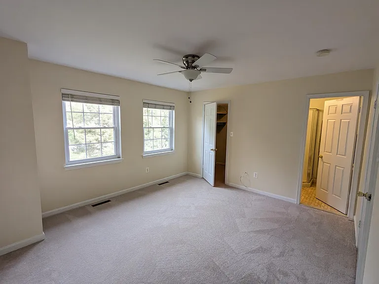 master bedroom/suite (#1) with a walk-in closet and a master bath - 2nd floor
