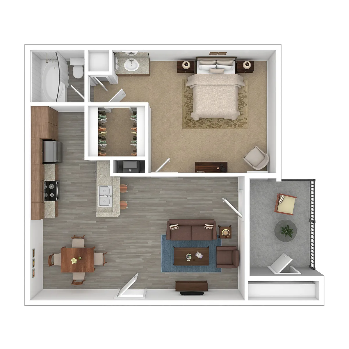 Floor plan Amelia Premium