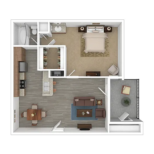 Floor plan Amelia Premium
