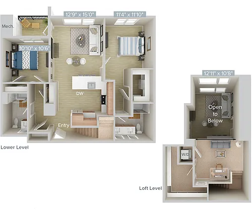 Floor plan B4LS-1134-1184