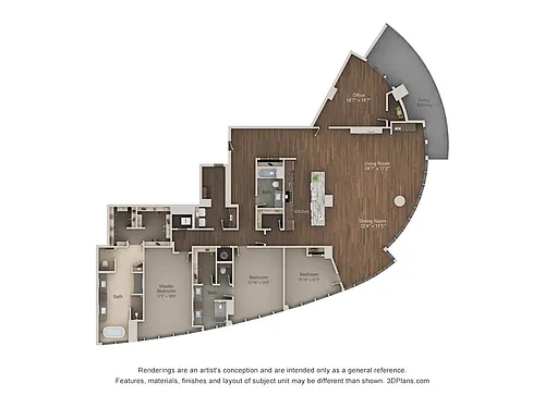 Floor plan PH3