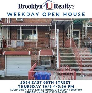 2034 E 68th St, Brooklyn, NY, 11234