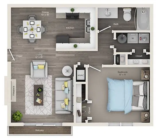 Floor plan Fieldstone