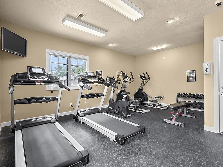 Well-Equipped Fitness Center