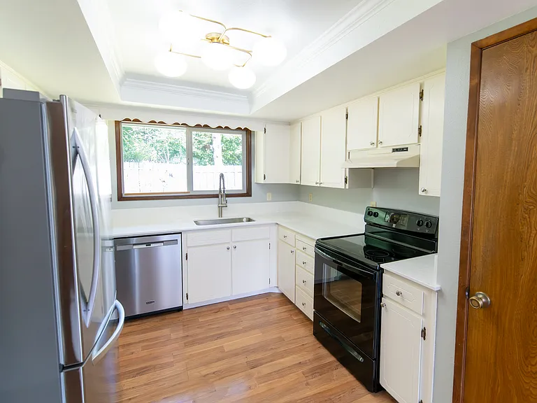 Kitchen with pantry