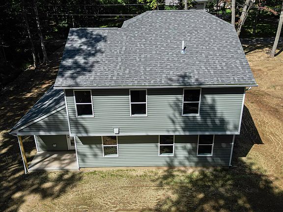 Rear view with covered back porch