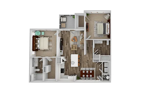 Floor plan B2A