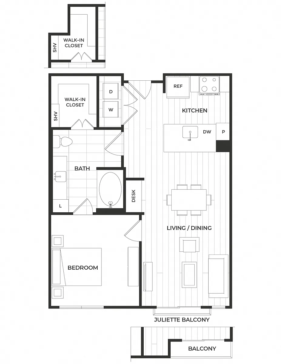 Floor plan E
