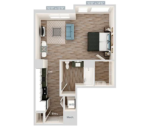 Floor plan S1_611