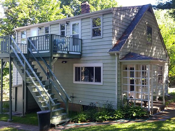 back of house and deck