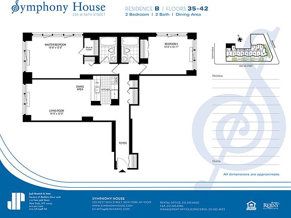 2nd image of 235 W 56th St APT 39B