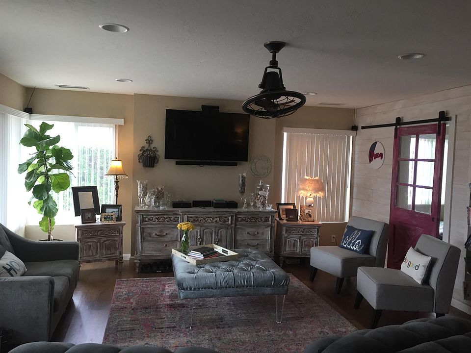 Living Room with new hardwood floors