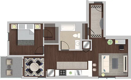 Floor plan B8