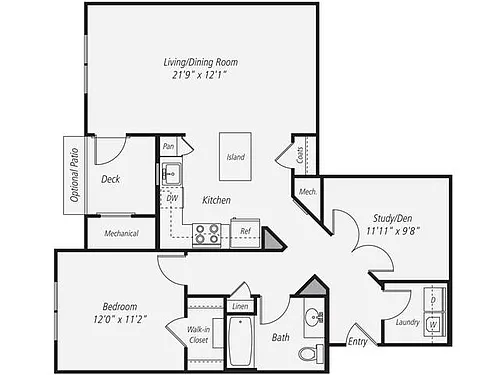 Floor plan A10D