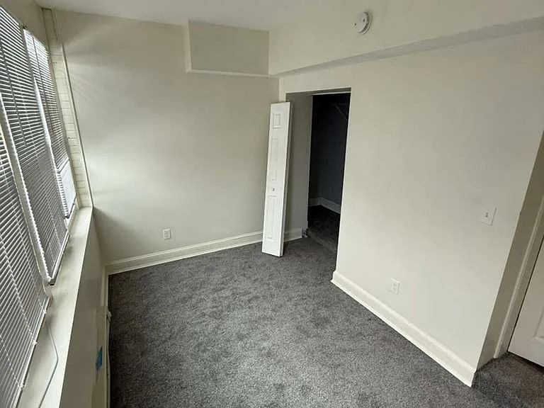 3rd. bedroom in units #1 /#3 with walk-in closet.