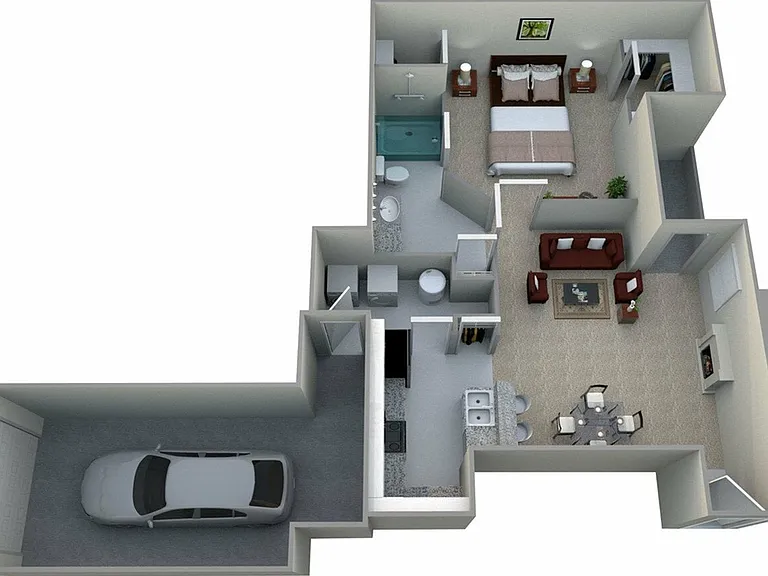 1x1 (900sqft) 1x1 (900sqft)