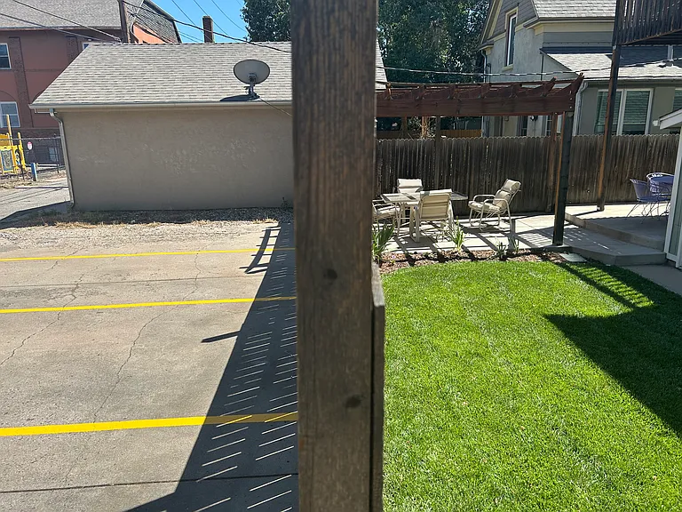 FREE Offstreet Parking! Skip the SoBo Cap Hill street parking headache_your parking spot is fully included and just outside the back gate.