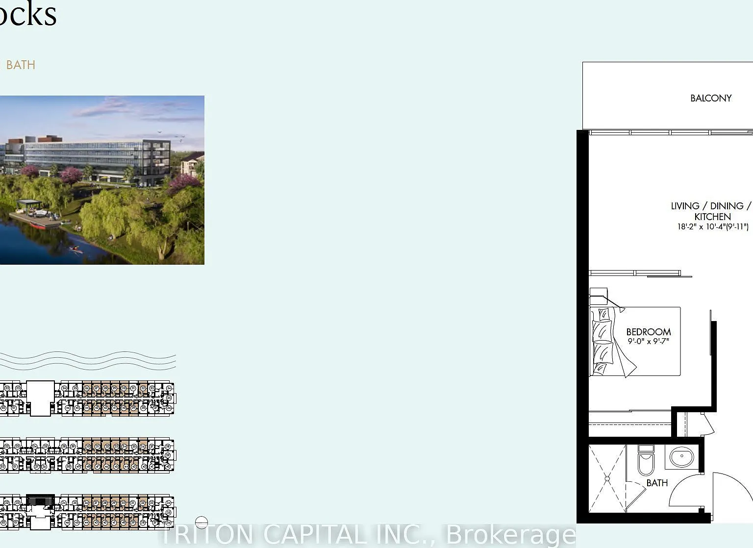 1 bed, $1,820 — Photo 2