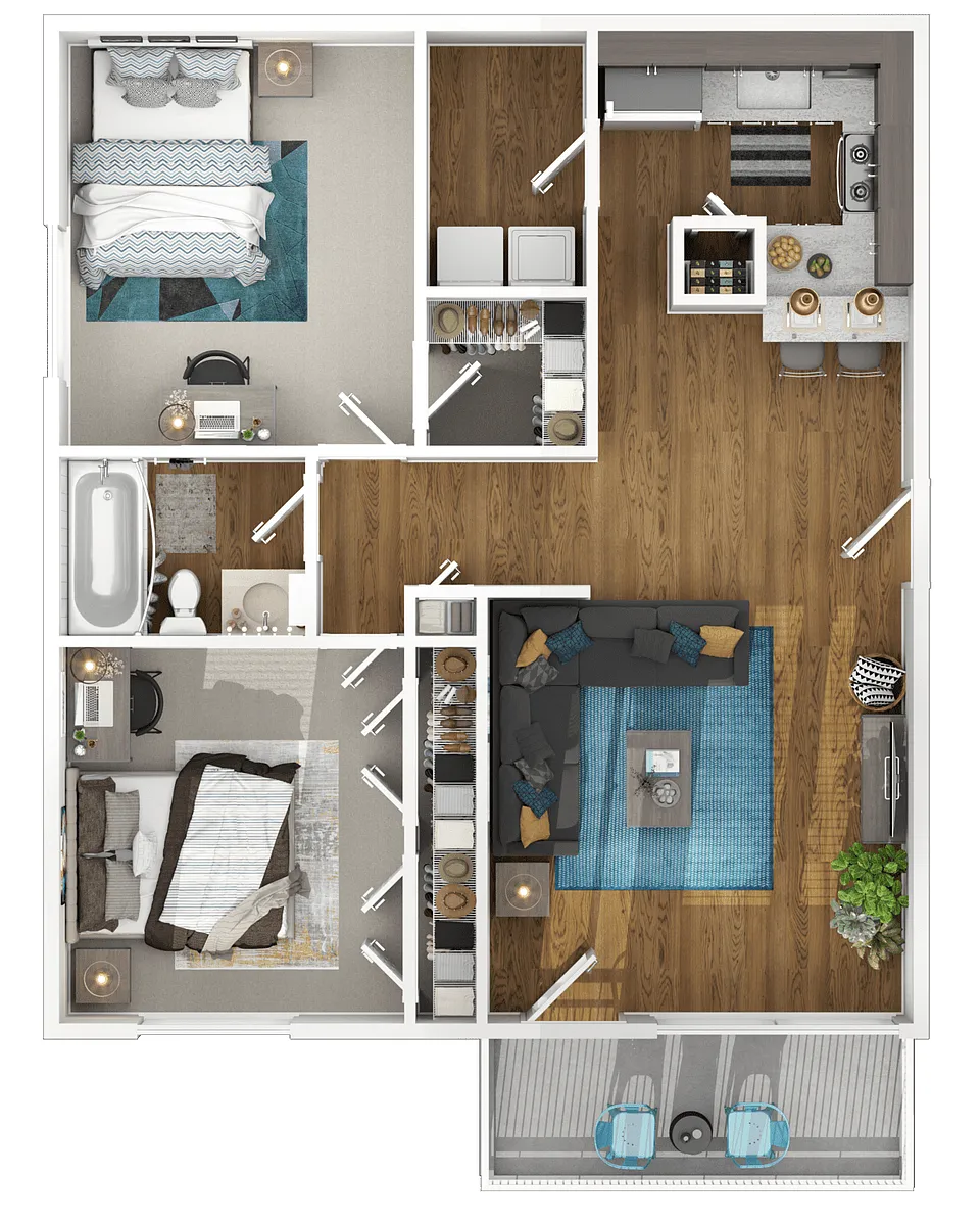 Floor plan 2X1