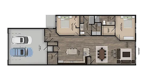 Floor plan The Retreat